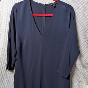 Universal Standard Navy V-Neck Dress XS (10-12)